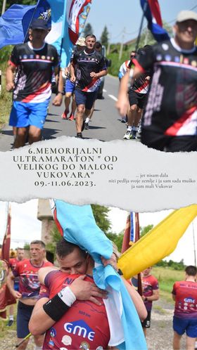 6. memorijalni ultramaraton “Od velikog do malog Vukovara”