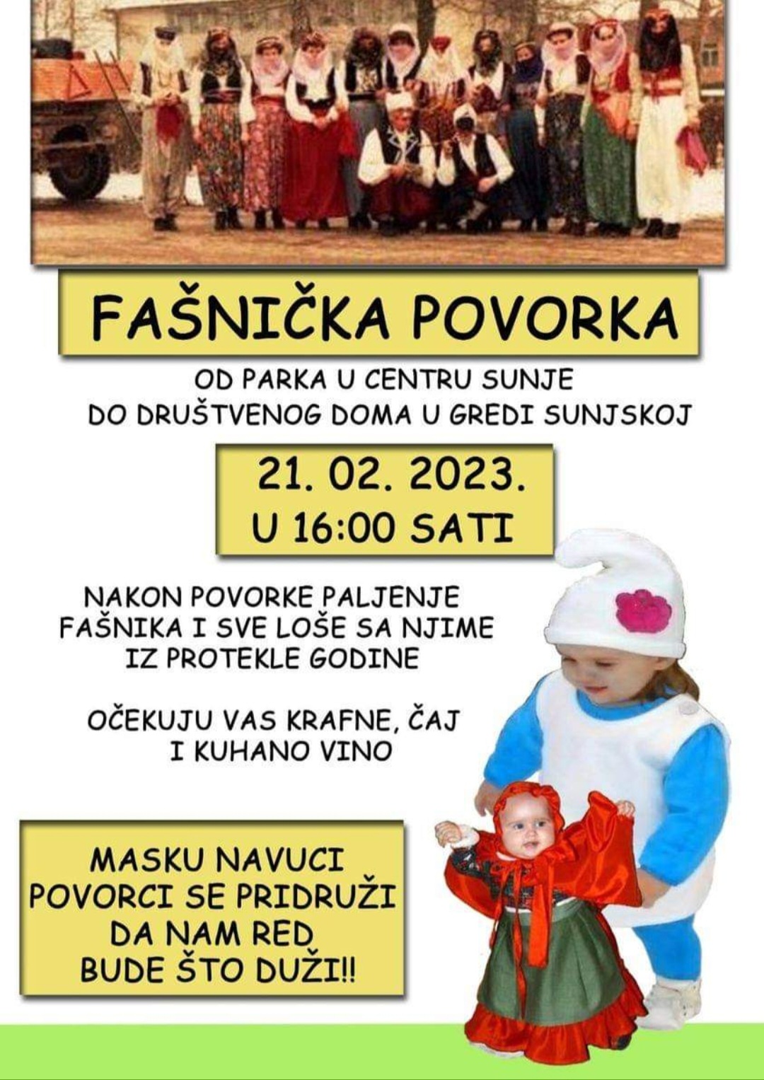 Organizirana fašnička povorka