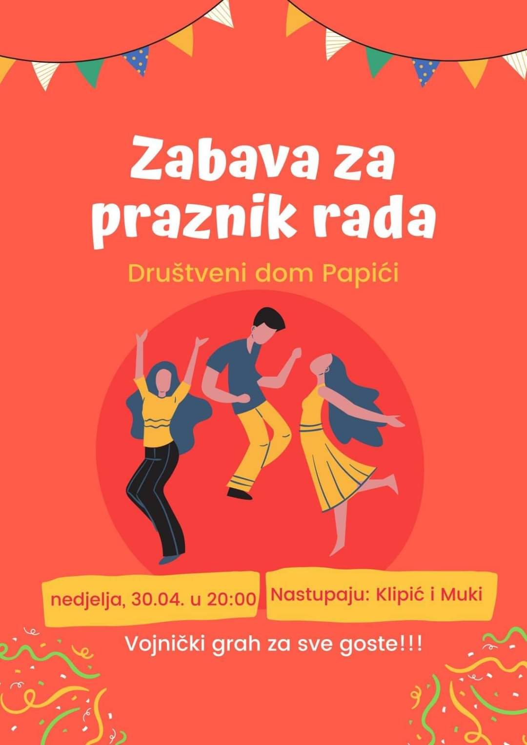 Zabava za Praznik rada